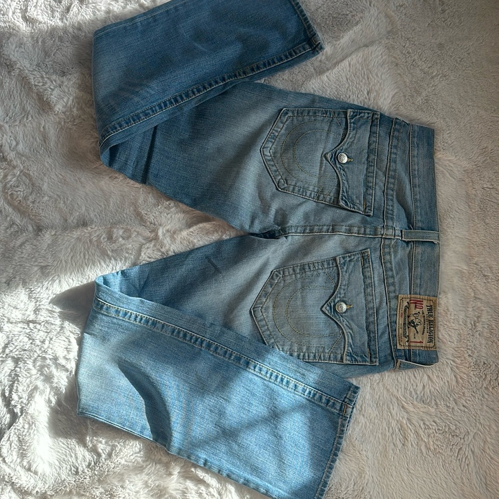 True Religion Ricky relaxed straight jeans 33.